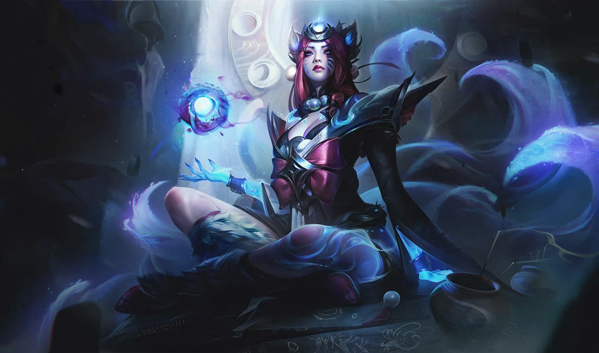 Ahri — Snow Moon Ahri