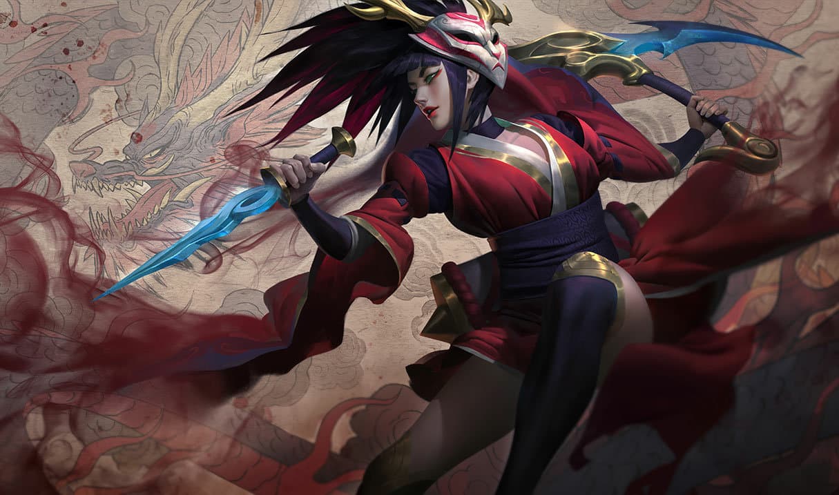 Akali — Blood Moon Akali