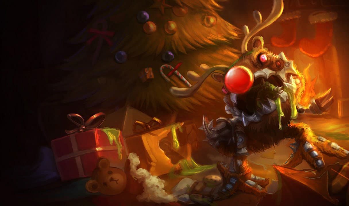 Kog'Maw — Reindeer Kog'Maw