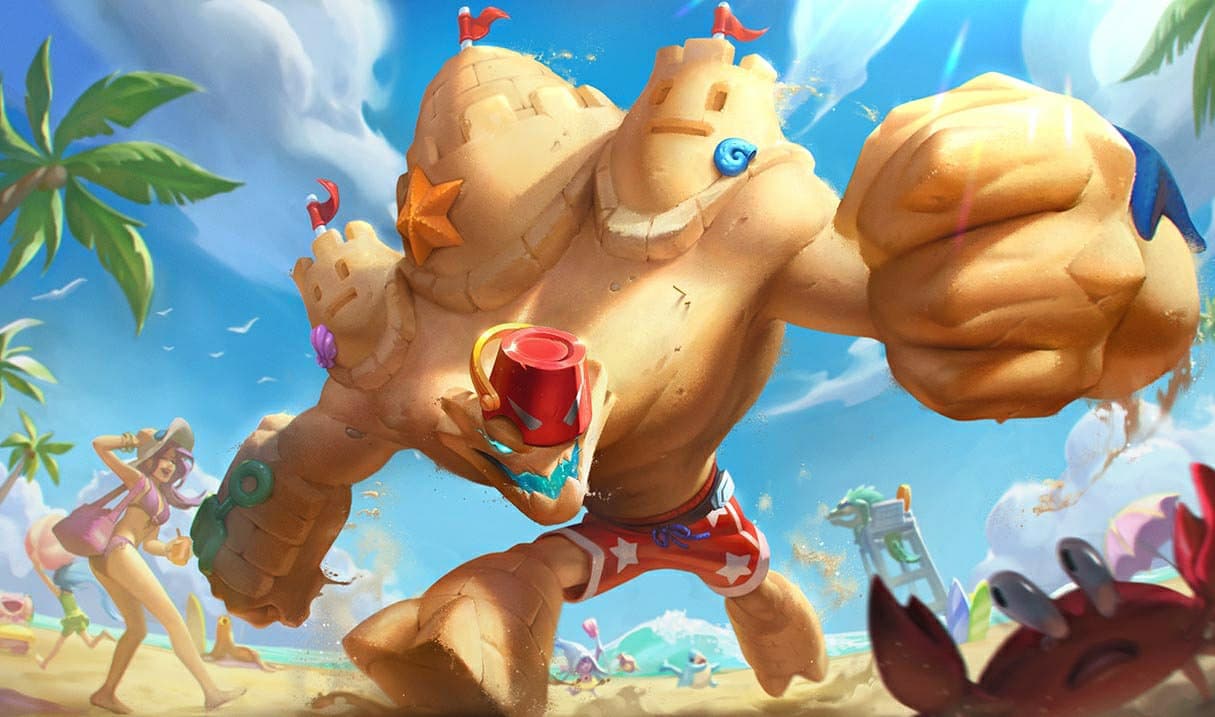 Malphite — Pool Party Malphite
