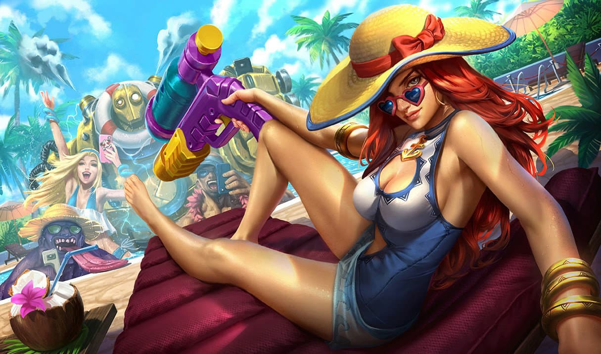 Miss Fortune — Pool Party Miss Fortune