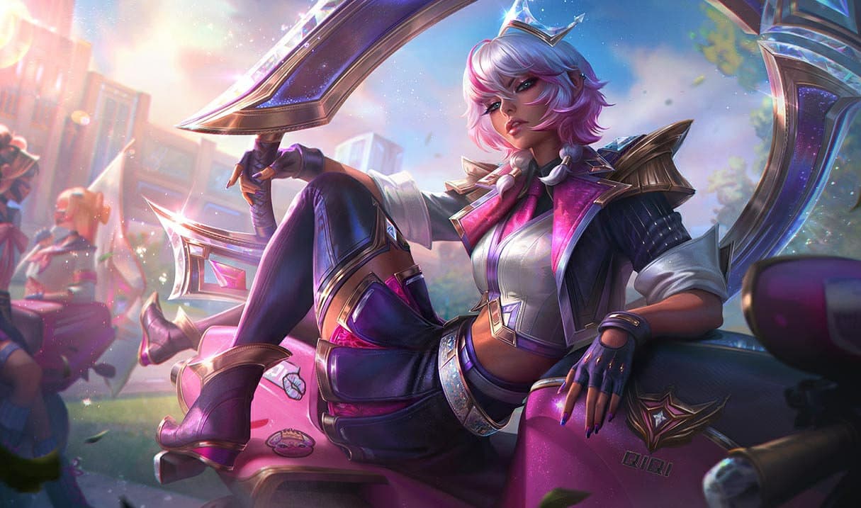 Qiyana — Prestige Battle Academia Qiyana