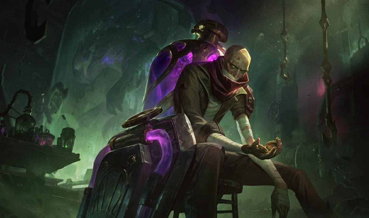 Singed — Arcane Shimmer Lab Singed